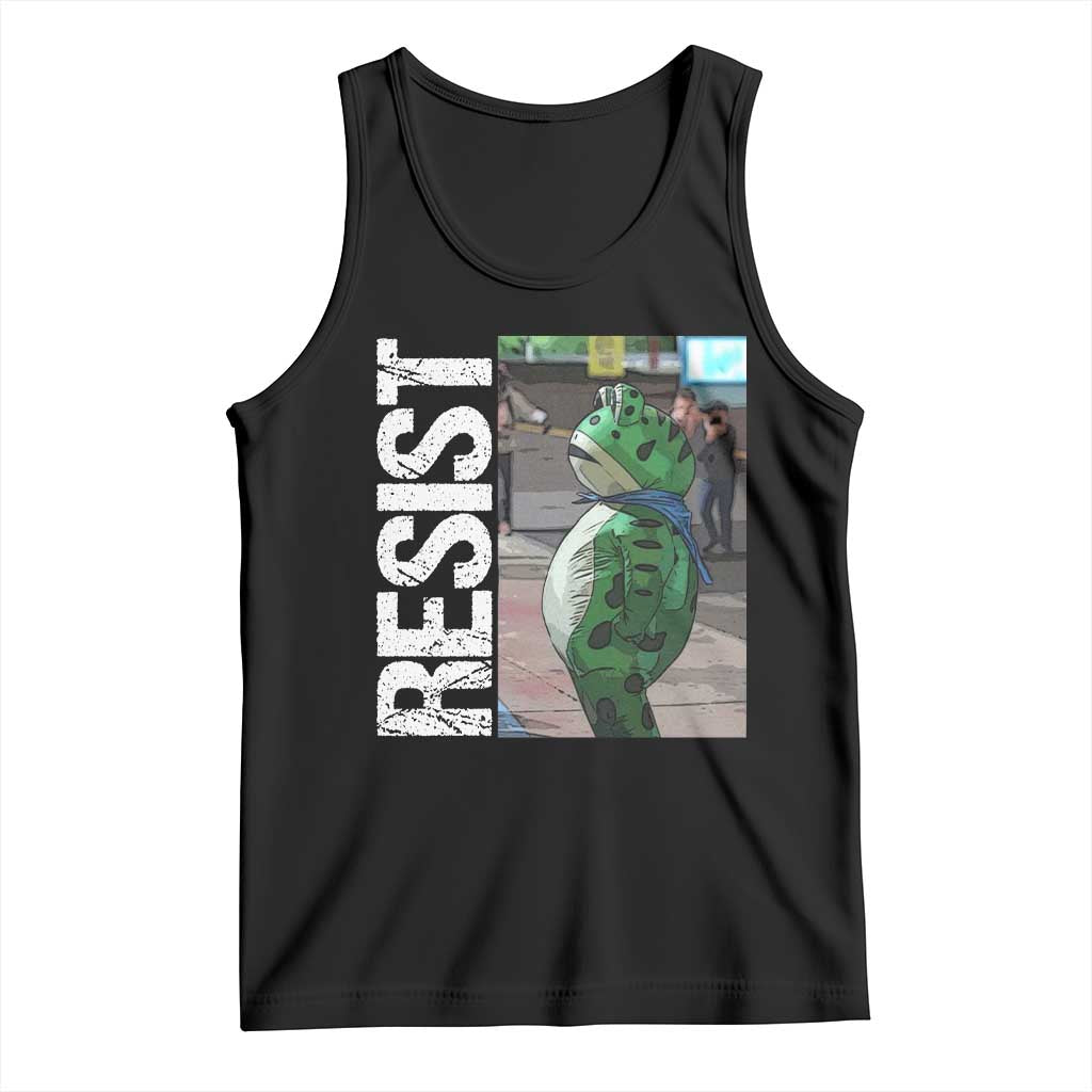 Portland Frog Protest Tank Top Vintage Activist Resistance - Wonder Print Shop