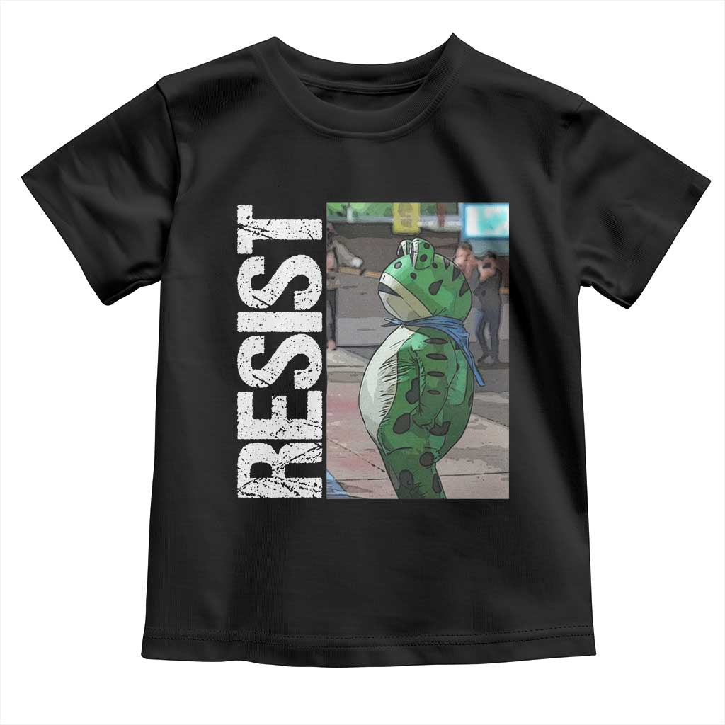 Portland Frog Protest Toddler T Shirt Vintage Activist Resistance - Wonder Print Shop