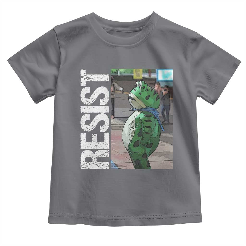 Portland Frog Protest Toddler T Shirt Vintage Activist Resistance - Wonder Print Shop