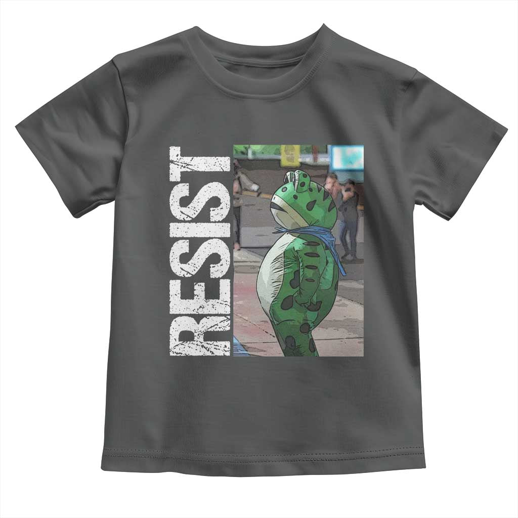 Portland Frog Protest Toddler T Shirt Vintage Activist Resistance - Wonder Print Shop