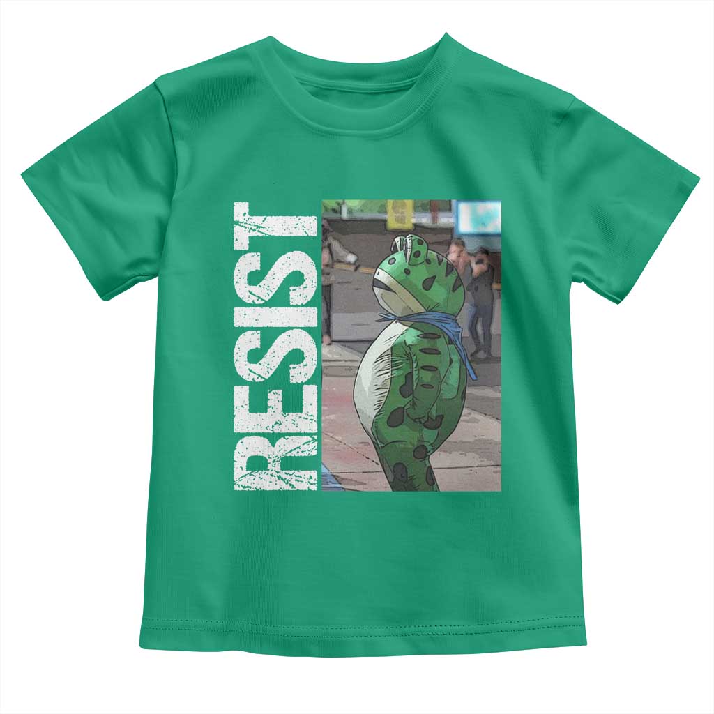 Portland Frog Protest Toddler T Shirt Vintage Activist Resistance - Wonder Print Shop
