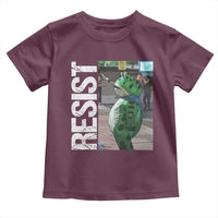 Portland Frog Protest Toddler T Shirt Vintage Activist Resistance - Wonder Print Shop
