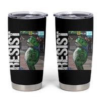 Portland Frog Protest Tumbler Cup Vintage Activist Resistance - Wonder Print Shop
