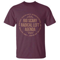 Radical Left Agenda Political T Shirt Equality Justice Climate Rights Liberal Satire - Wonder Print Shop