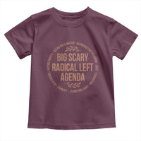 Radical Left Agenda Political Toddler T Shirt Equality Justice Climate Rights Liberal Satire - Wonder Print Shop