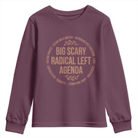 Radical Left Agenda Political Youth Sweatshirt Equality Justice Climate Rights Liberal Satire - Wonder Print Shop
