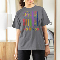 We The People No Kings in America T Shirt For Women Protest LGBTQ+ American Flag - Wonder Print Shop
