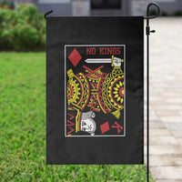 No Kings in America Garden Flag Resist Protest Playing Card - Wonder Print Shop