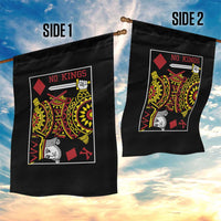 No Kings in America Garden Flag Resist Protest Playing Card - Wonder Print Shop