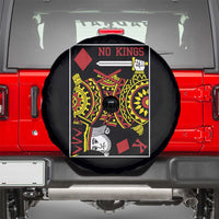 No Kings in America Spare Tire Cover Resist Protest Playing Card - Wonder Print Shop