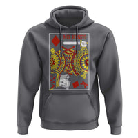 No Kings in America Hoodie Resist Protest Playing Card - Wonder Print Shop