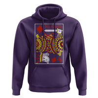 No Kings in America Hoodie Resist Protest Playing Card - Wonder Print Shop