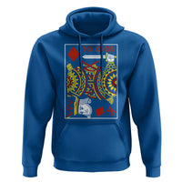 No Kings in America Hoodie Resist Protest Playing Card - Wonder Print Shop