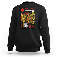 No Kings in America Sweatshirt Resist Protest Playing Card - Wonder Print Shop