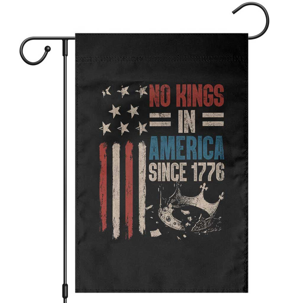 No Kings in America Garden Flag Since 1776 Social Justice American Flag - Wonder Print Shop