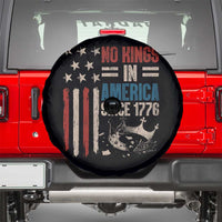 No Kings in America Spare Tire Cover Since 1776 Social Justice American Flag - Wonder Print Shop