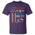 No Kings in America T Shirt Since 1776 Social Justice American Flag - Wonder Print Shop
