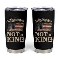 We Have A Constitution Not A King Tumbler Cup Retro Social Justice American Flag - Wonder Print Shop