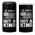 No Kings in America 4 in 1 Can Cooler Tumbler We Have A Constitution Not A King Resist US Flag - Wonder Print Shop