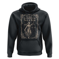 No Kings in America Hoodie We Have A Constitution Not A King Resist - Wonder Print Shop