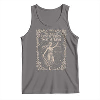 No Kings in America Tank Top We Have A Constitution Not A King Resist - Wonder Print Shop