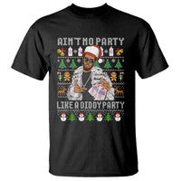 Funny Christmas Diddy T Shirt Aint No Party Like A Diddy Party Baby Oil Ugly Xmas - Wonder Print Shop
