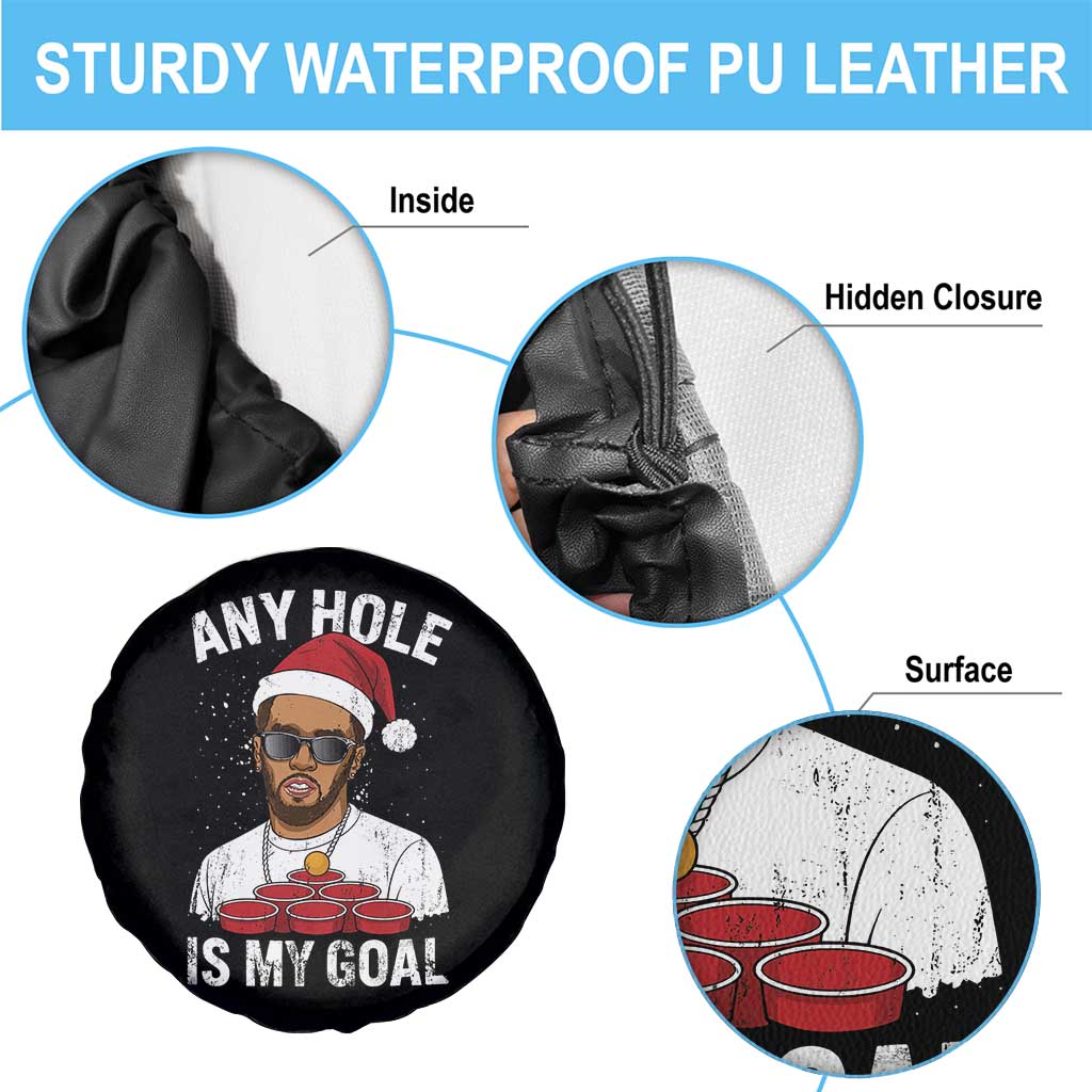 Funny Christmas Diddy Spare Tire Cover Any Hole is My Goal - Wonder Print Shop