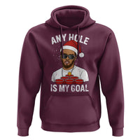 Funny Christmas Diddy Hoodie Any Hole is My Goal - Wonder Print Shop