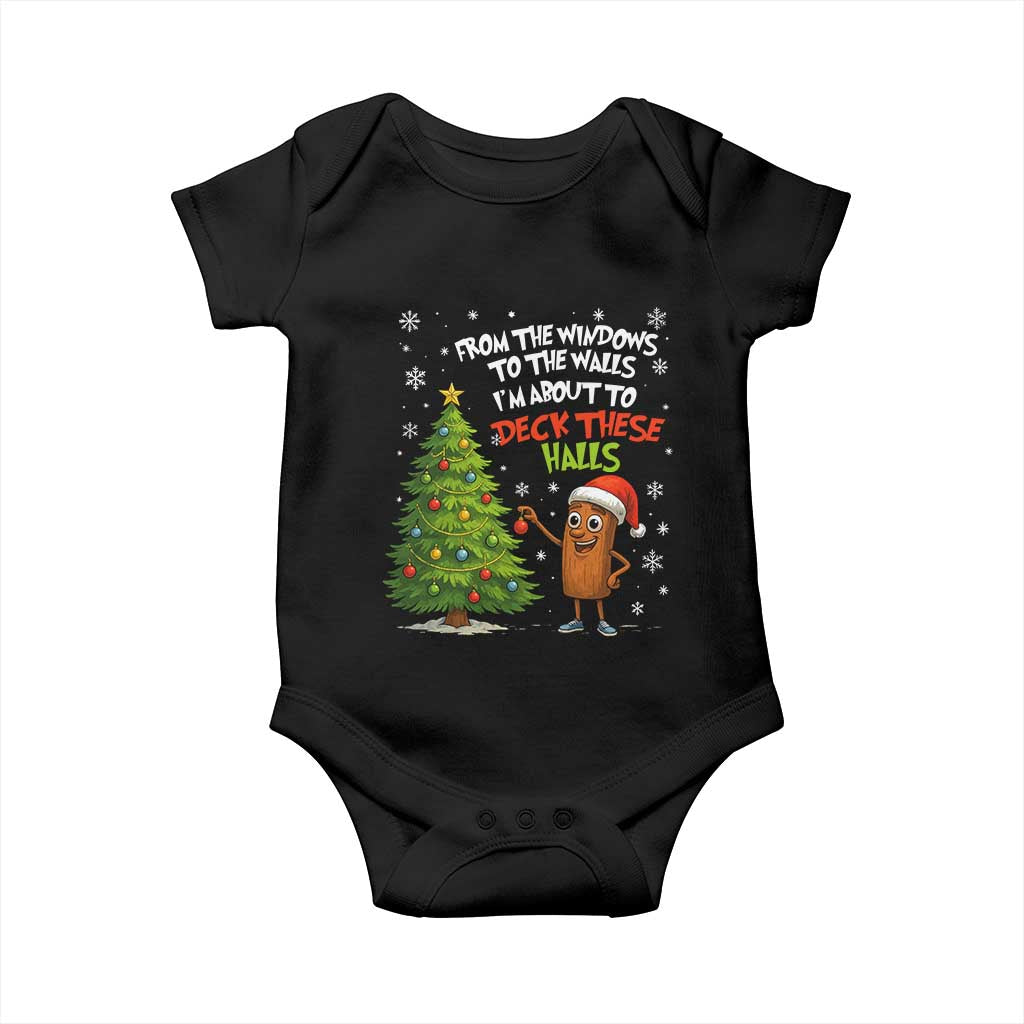 Funny Christmas Italian Brainrot Baby Onesie Funny Memes From The Windows to the Walls I'm About To - Wonder Print Shop