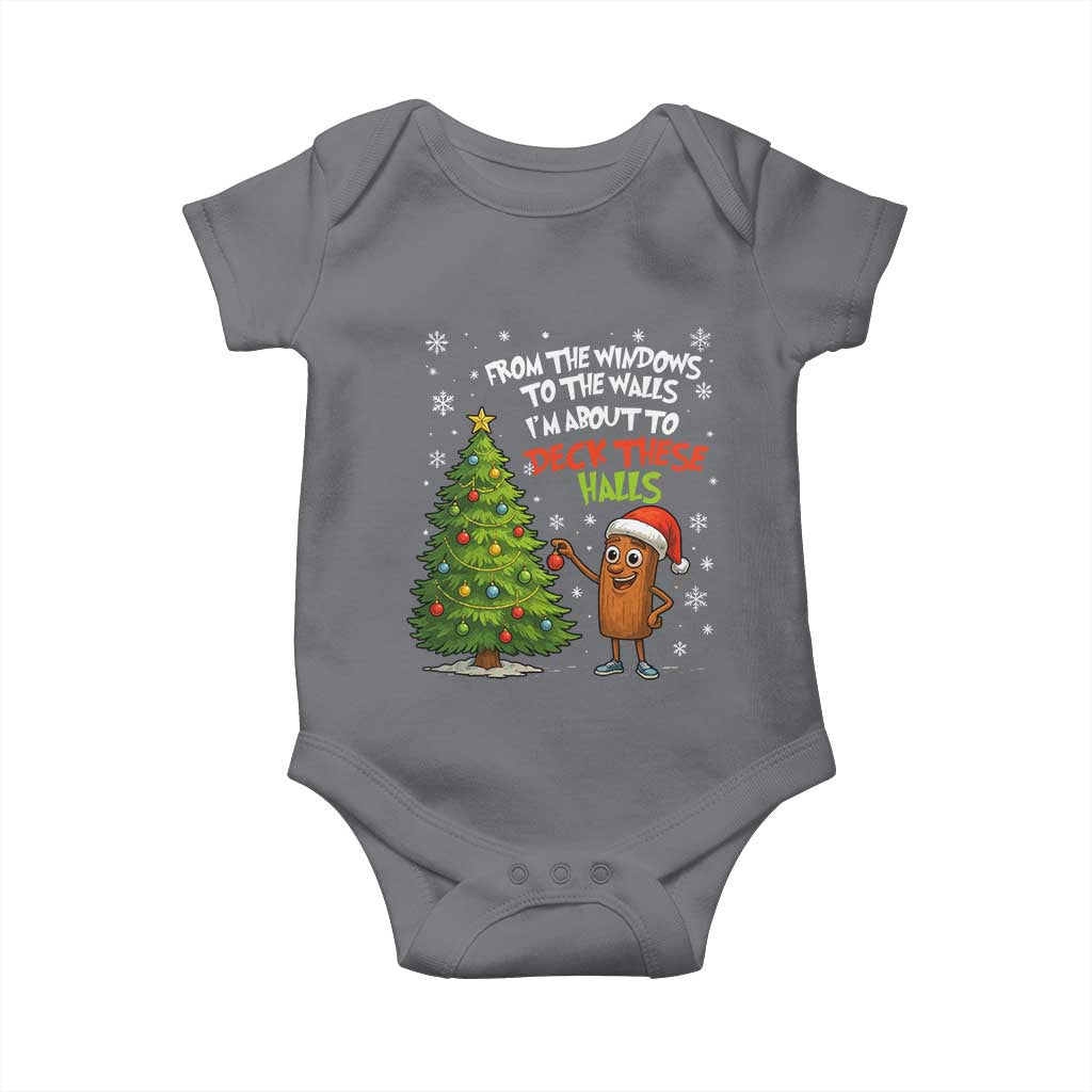 Funny Christmas Italian Brainrot Baby Onesie Funny Memes From The Windows to the Walls I'm About To - Wonder Print Shop