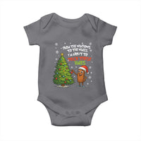 Funny Christmas Italian Brainrot Baby Onesie Funny Memes From The Windows to the Walls I'm About To - Wonder Print Shop