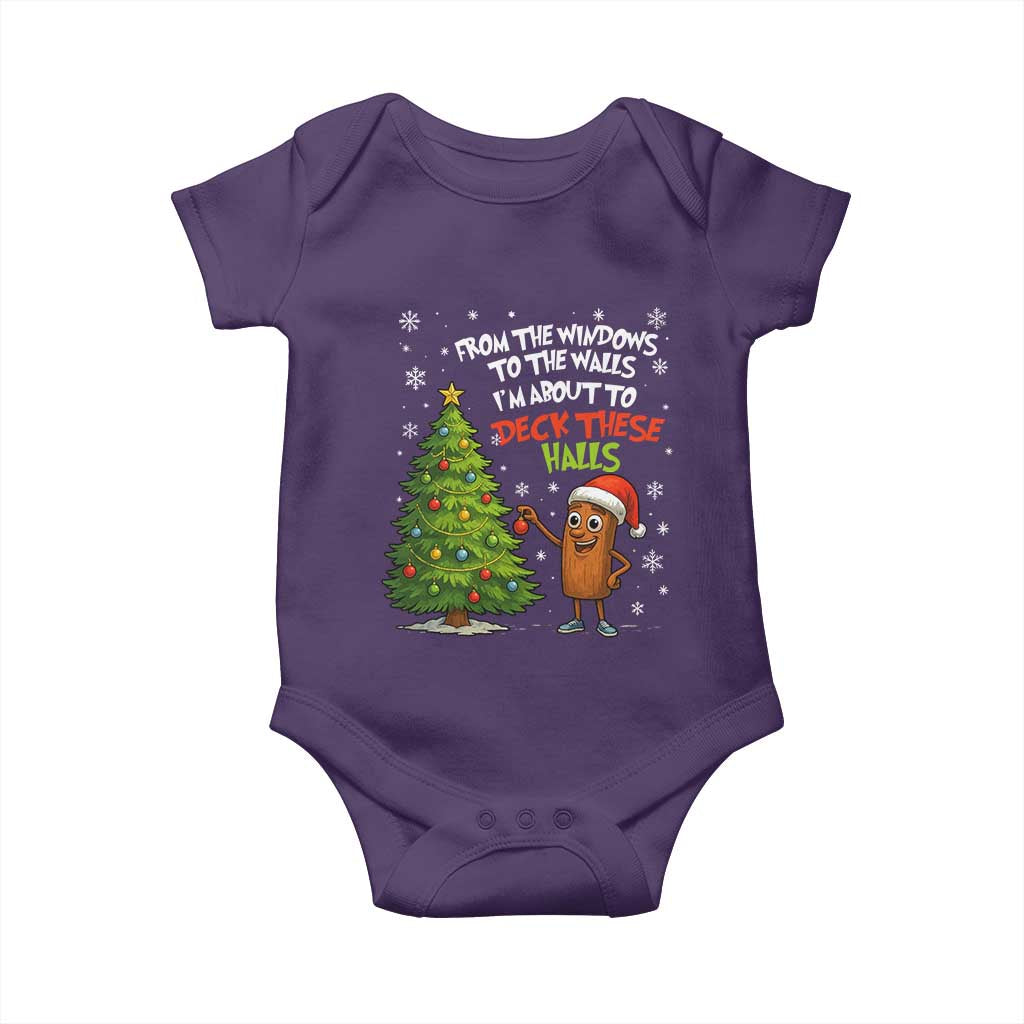 Funny Christmas Italian Brainrot Baby Onesie Funny Memes From The Windows to the Walls I'm About To - Wonder Print Shop