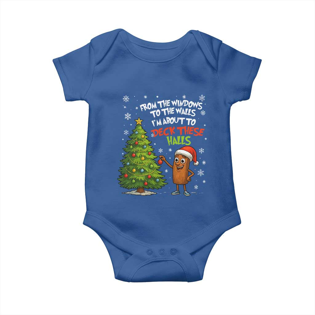 Funny Christmas Italian Brainrot Baby Onesie Funny Memes From The Windows to the Walls I'm About To - Wonder Print Shop