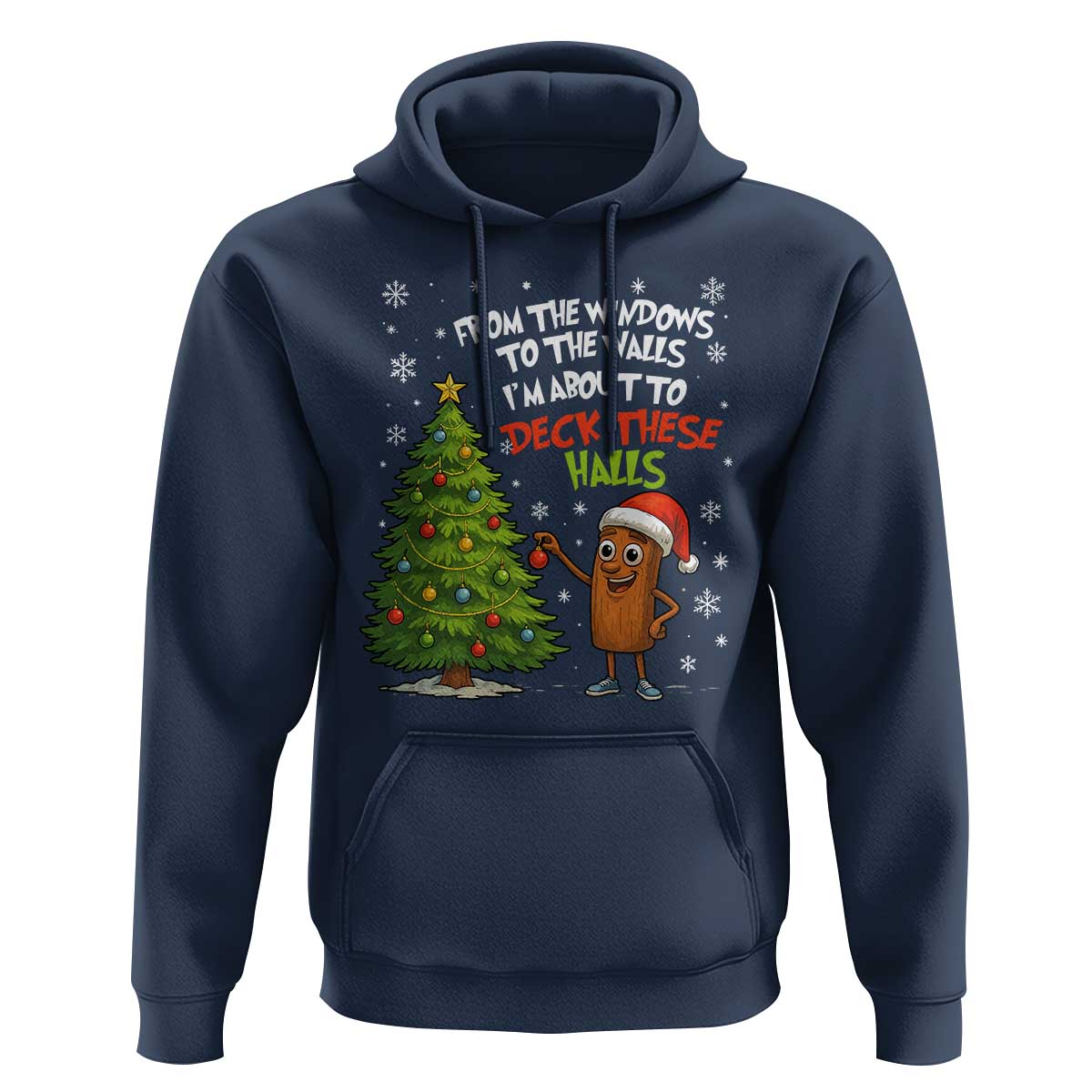 Funny Christmas Italian Brainrot Hoodie Funny Memes From The Windows to the Walls I'm About To - Wonder Print Shop