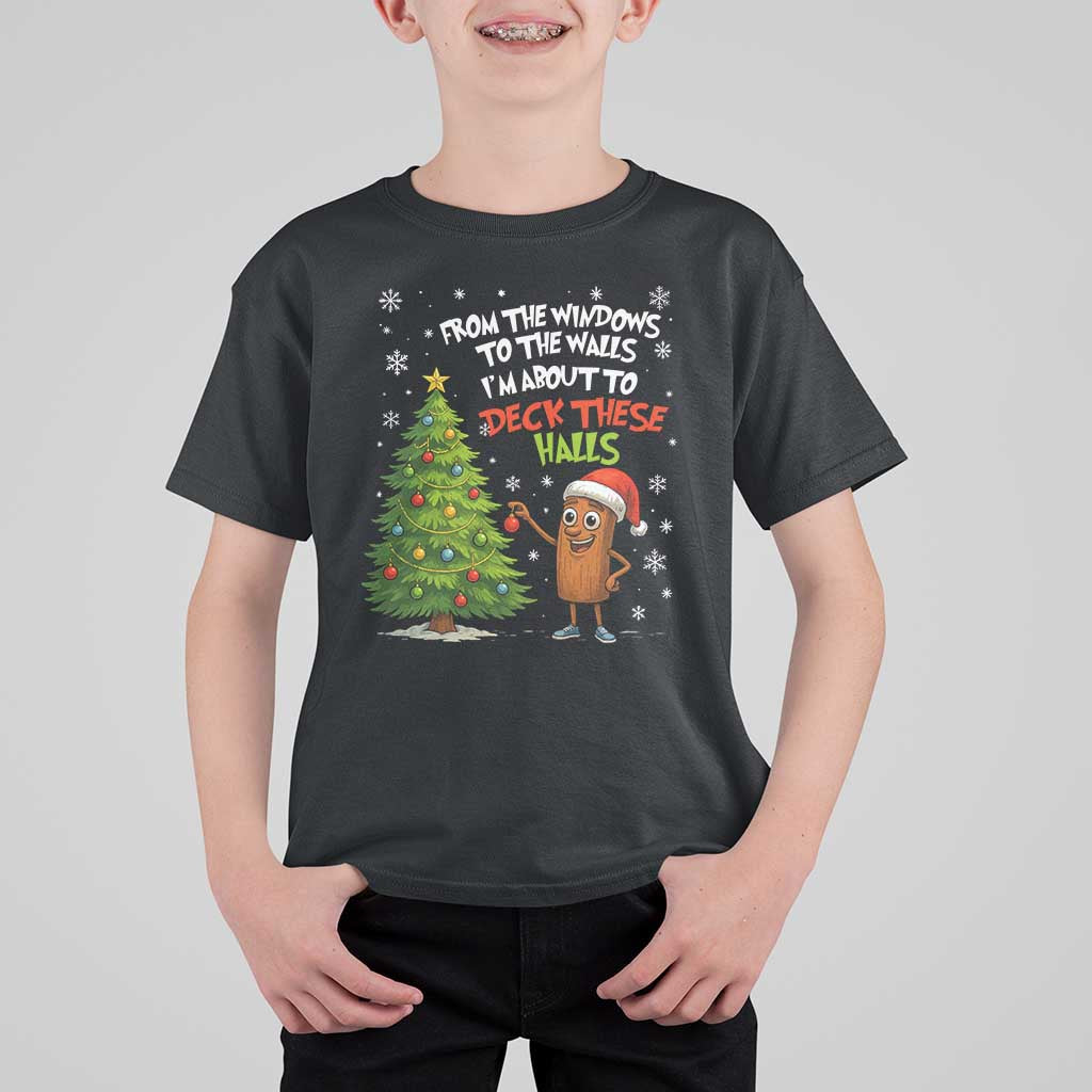 Funny Christmas Italian Brainrot T Shirt For Kid Funny Memes From The Windows to the Walls I'm About To - Wonder Print Shop