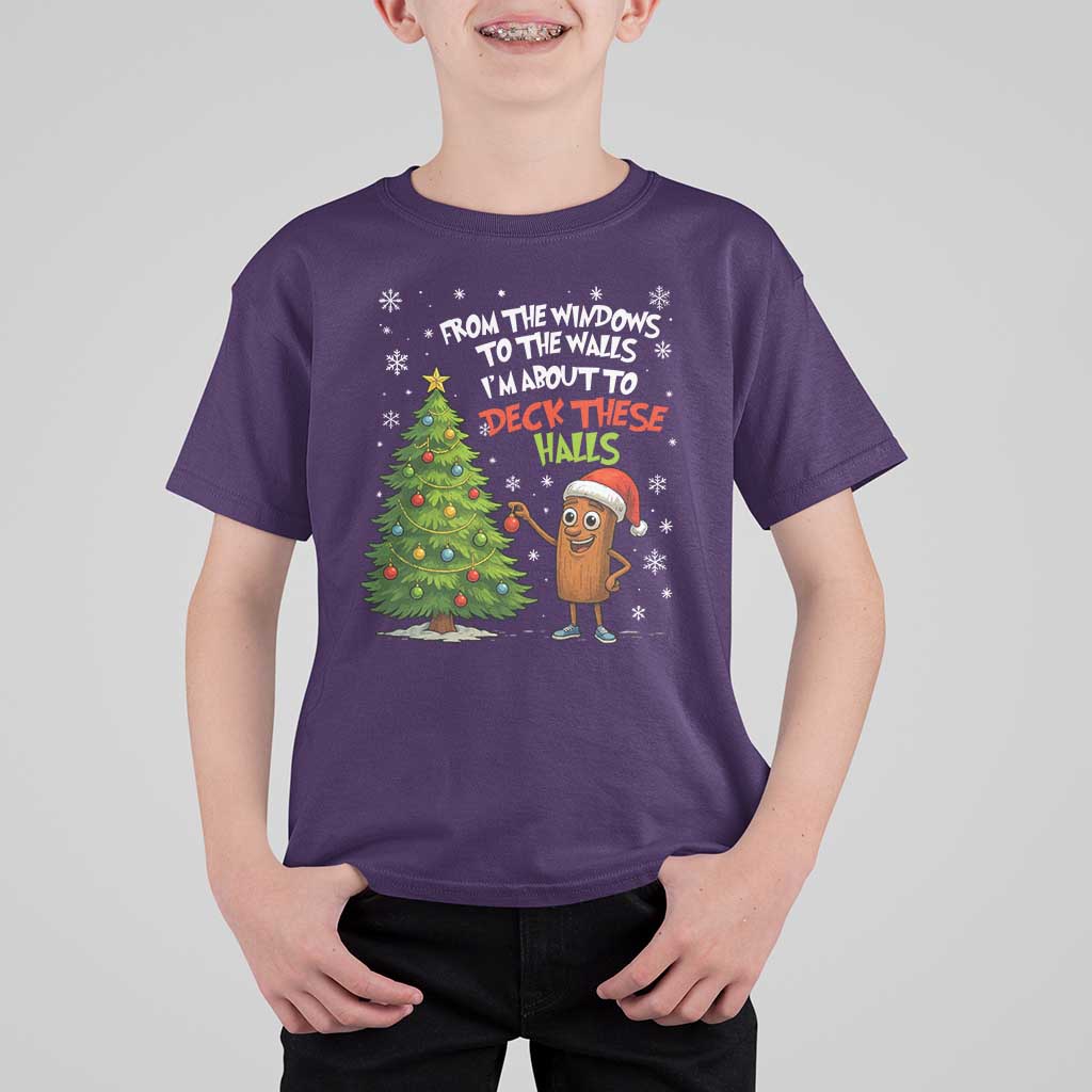 Funny Christmas Italian Brainrot T Shirt For Kid Funny Memes From The Windows to the Walls I'm About To - Wonder Print Shop