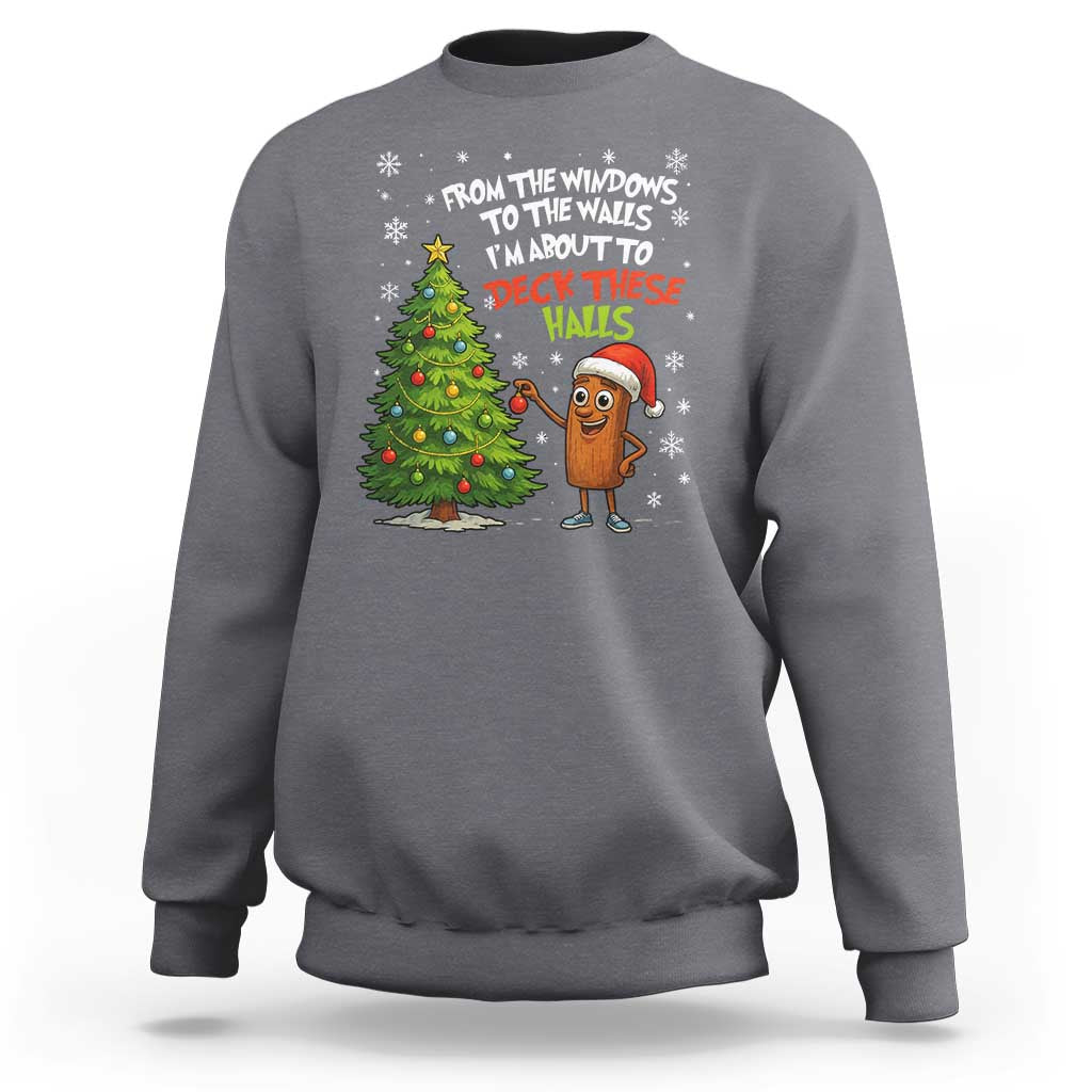 Funny Christmas Italian Brainrot Sweatshirt Funny Memes From The Windows to the Walls I'm About To - Wonder Print Shop