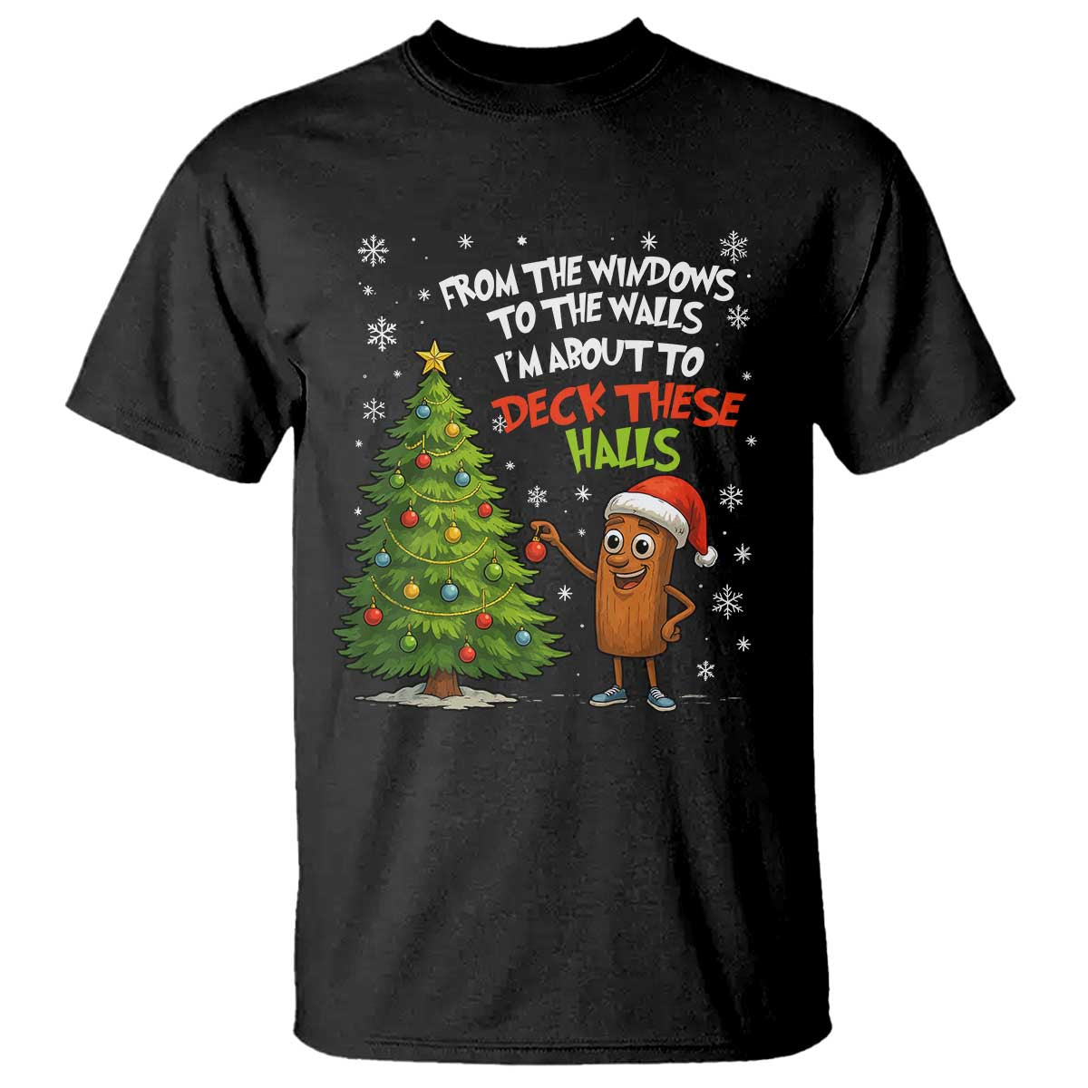 Funny Christmas Italian Brainrot T Shirt Funny Memes From The Windows to the Walls I'm About To - Wonder Print Shop