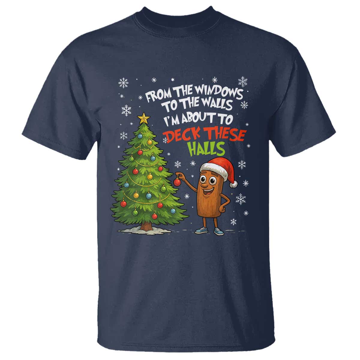 Funny Christmas Italian Brainrot T Shirt Funny Memes From The Windows to the Walls I'm About To - Wonder Print Shop