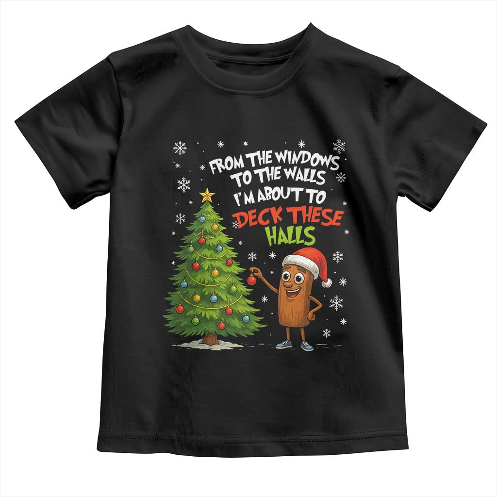 Funny Christmas Italian Brainrot Toddler T Shirt Funny Memes From The Windows to the Walls I'm About To - Wonder Print Shop