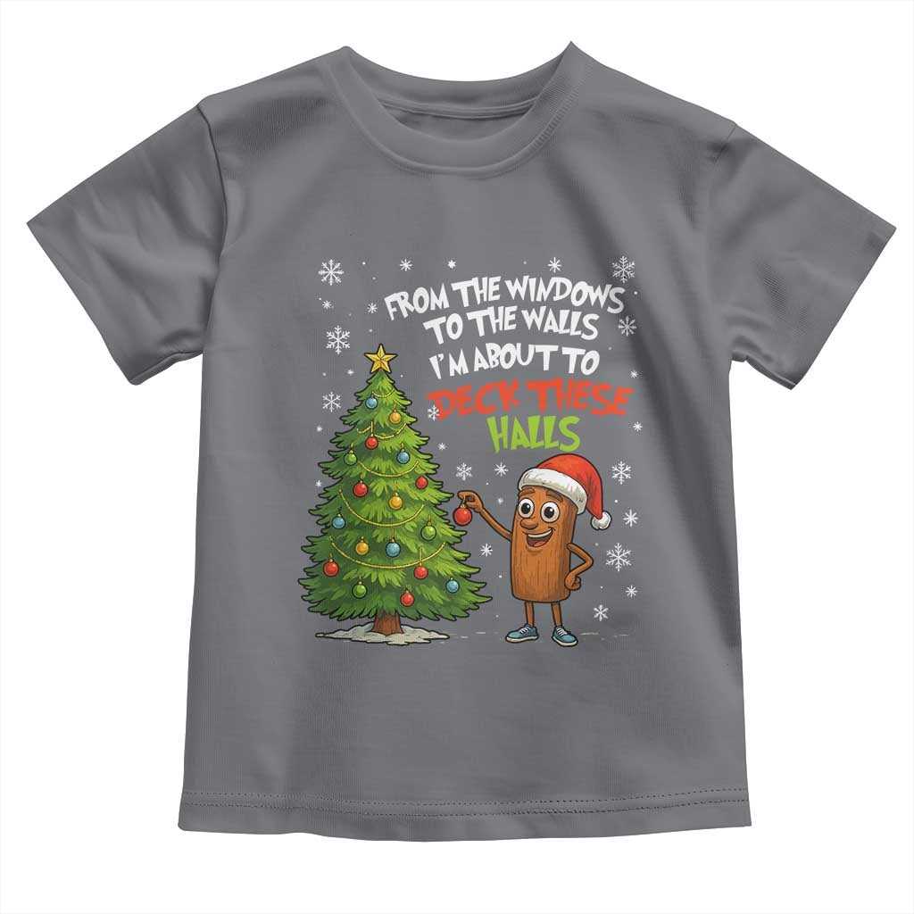 Funny Christmas Italian Brainrot Toddler T Shirt Funny Memes From The Windows to the Walls I'm About To - Wonder Print Shop