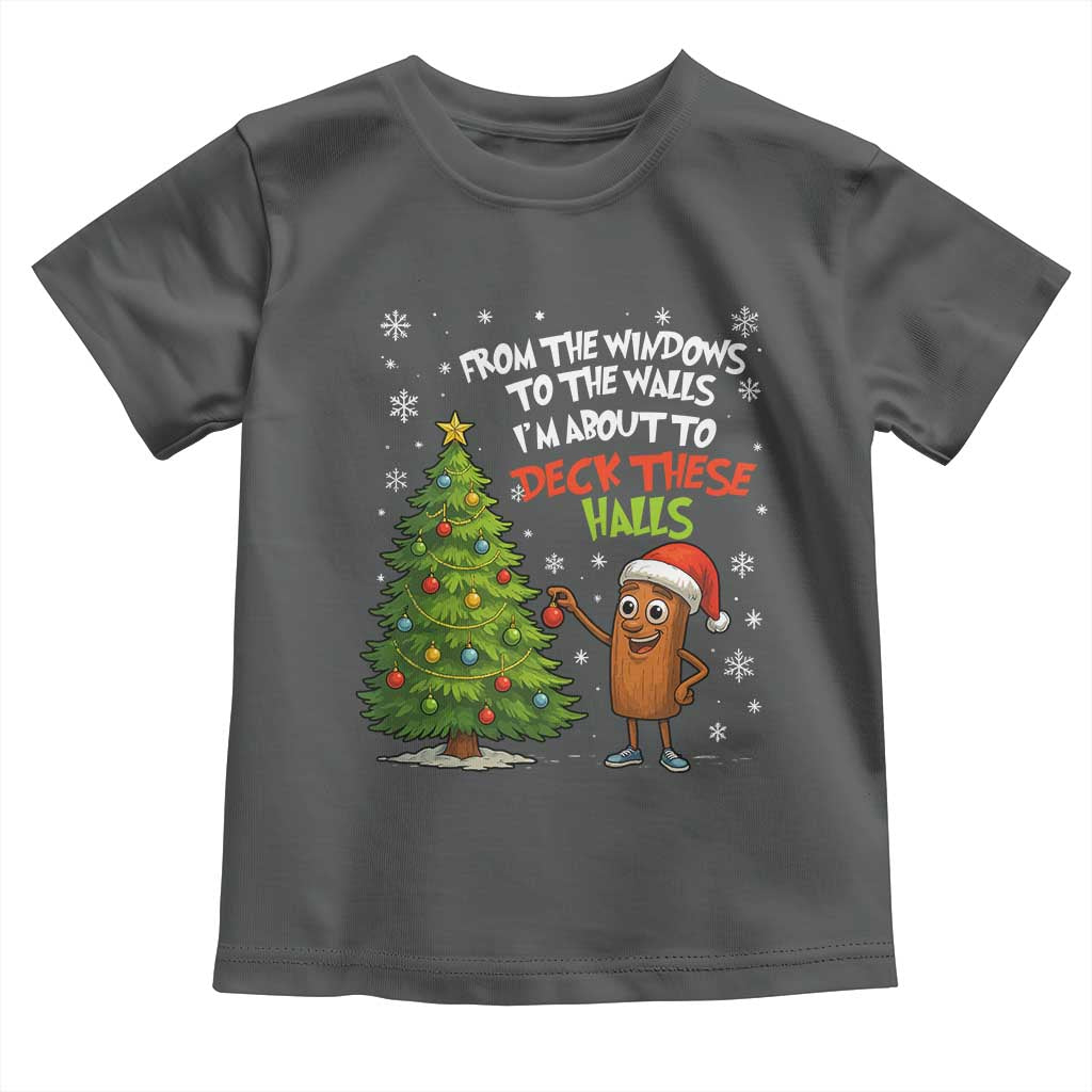Funny Christmas Italian Brainrot Toddler T Shirt Funny Memes From The Windows to the Walls I'm About To - Wonder Print Shop