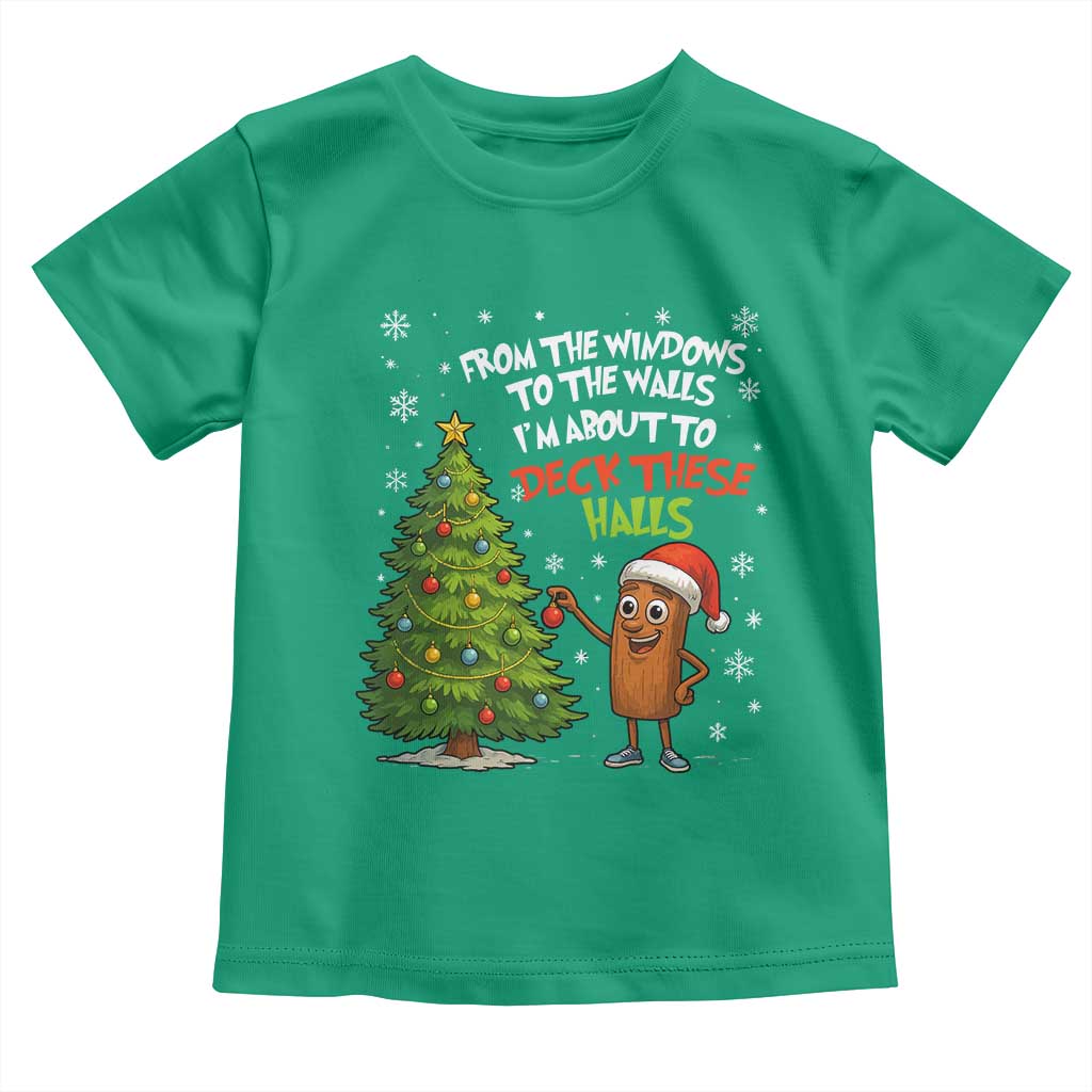 Funny Christmas Italian Brainrot Toddler T Shirt Funny Memes From The Windows to the Walls I'm About To - Wonder Print Shop