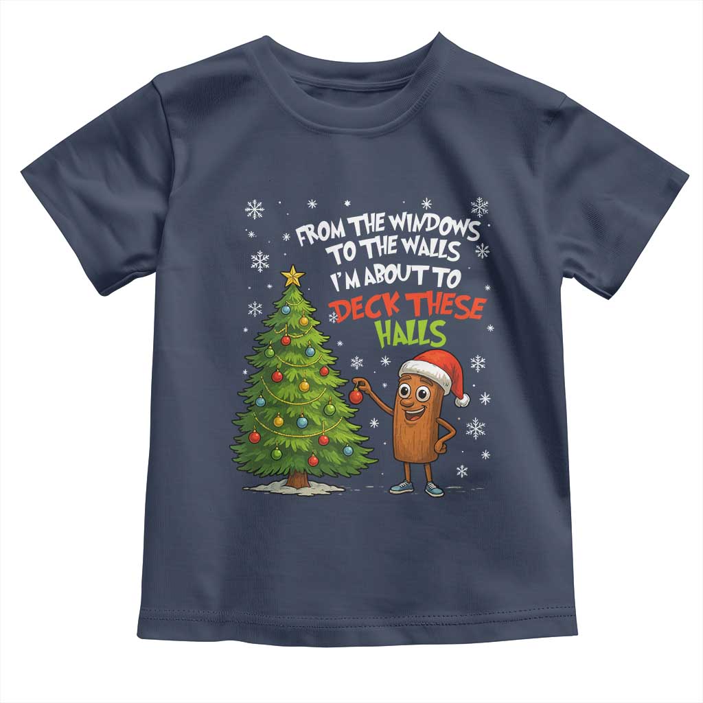 Funny Christmas Italian Brainrot Toddler T Shirt Funny Memes From The Windows to the Walls I'm About To - Wonder Print Shop