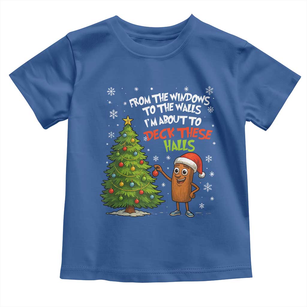 Funny Christmas Italian Brainrot Toddler T Shirt Funny Memes From The Windows to the Walls I'm About To - Wonder Print Shop