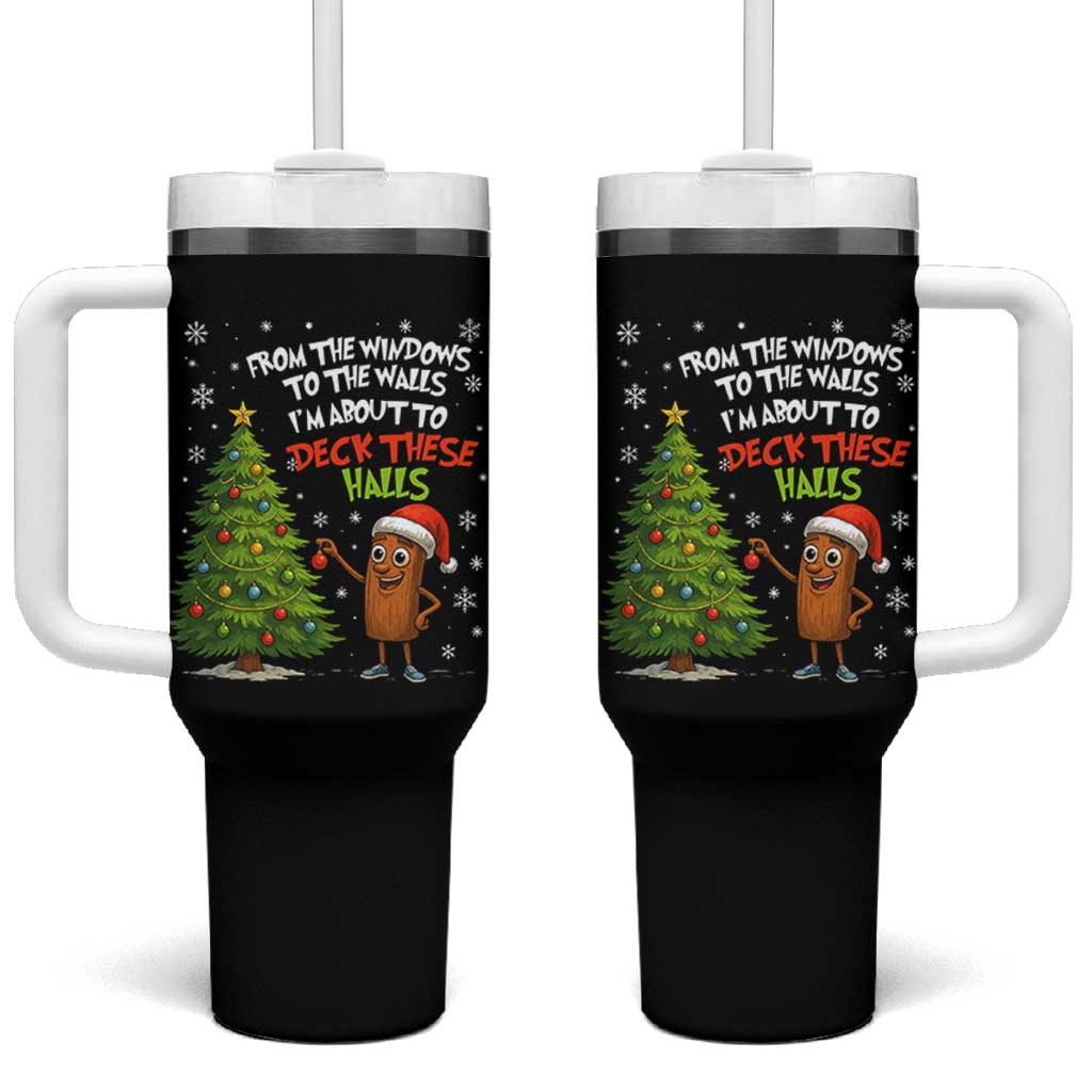 Funny Christmas Italian Brainrot Tumbler With Handle Funny Memes From The Windows to the Walls I'm About To - Wonder Print Shop
