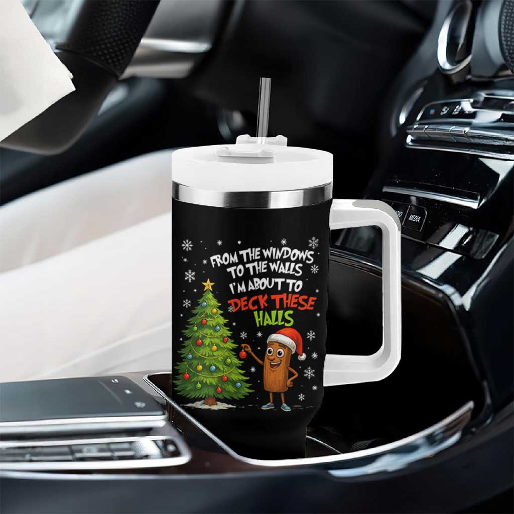 Funny Christmas Italian Brainrot Tumbler With Handle Funny Memes From The Windows to the Walls I'm About To - Wonder Print Shop