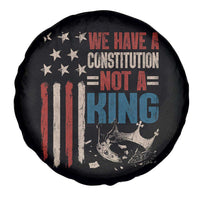 No Kings Protest Spare Tire Cover We Have A Constitution Not A King American Flag - Wonder Print Shop