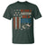 No Kings Protest T Shirt We Have A Constitution Not A King American Flag - Wonder Print Shop