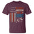 No Kings Protest T Shirt We Have A Constitution Not A King American Flag - Wonder Print Shop